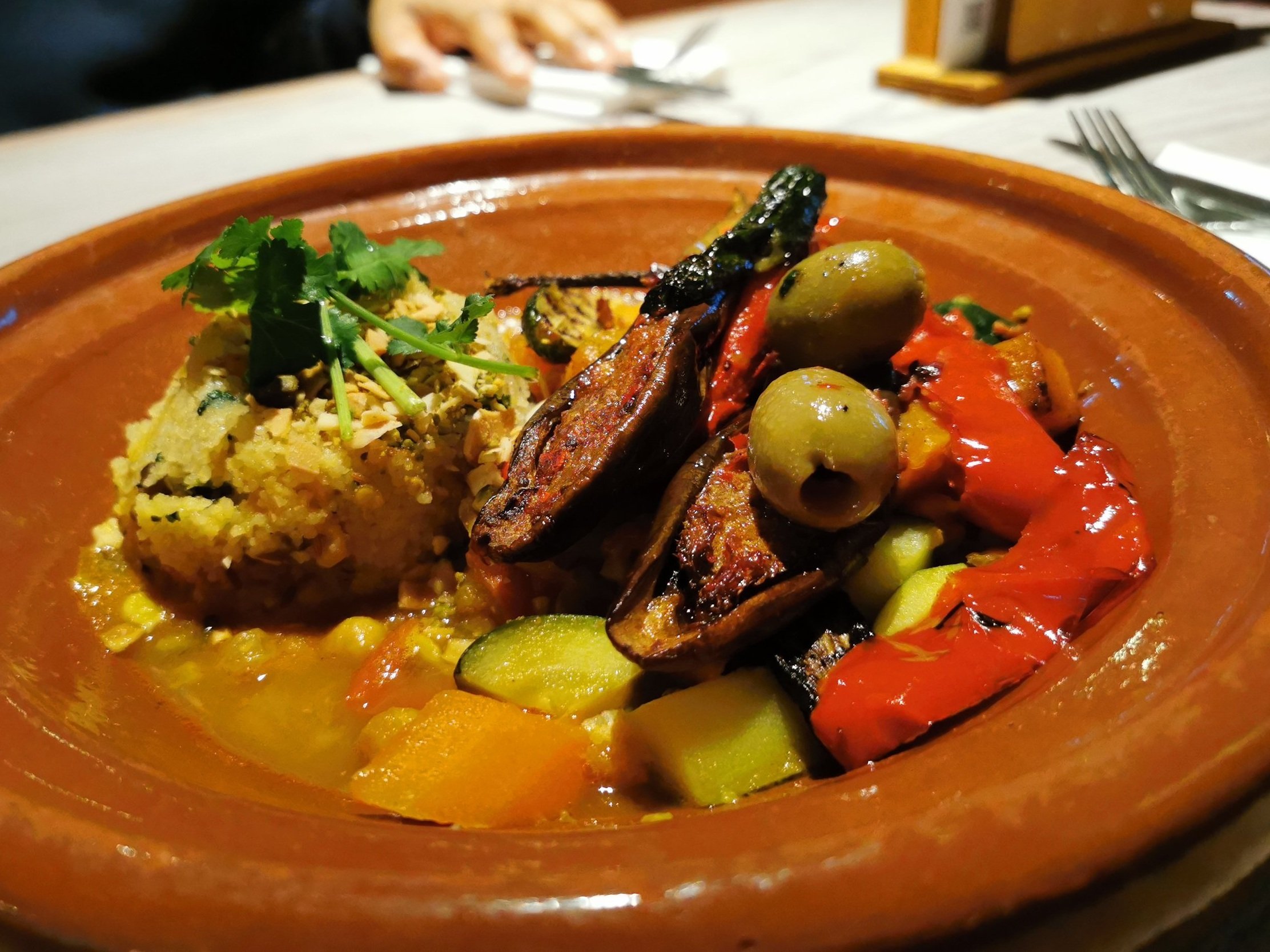 Moroccan vegetable tagine