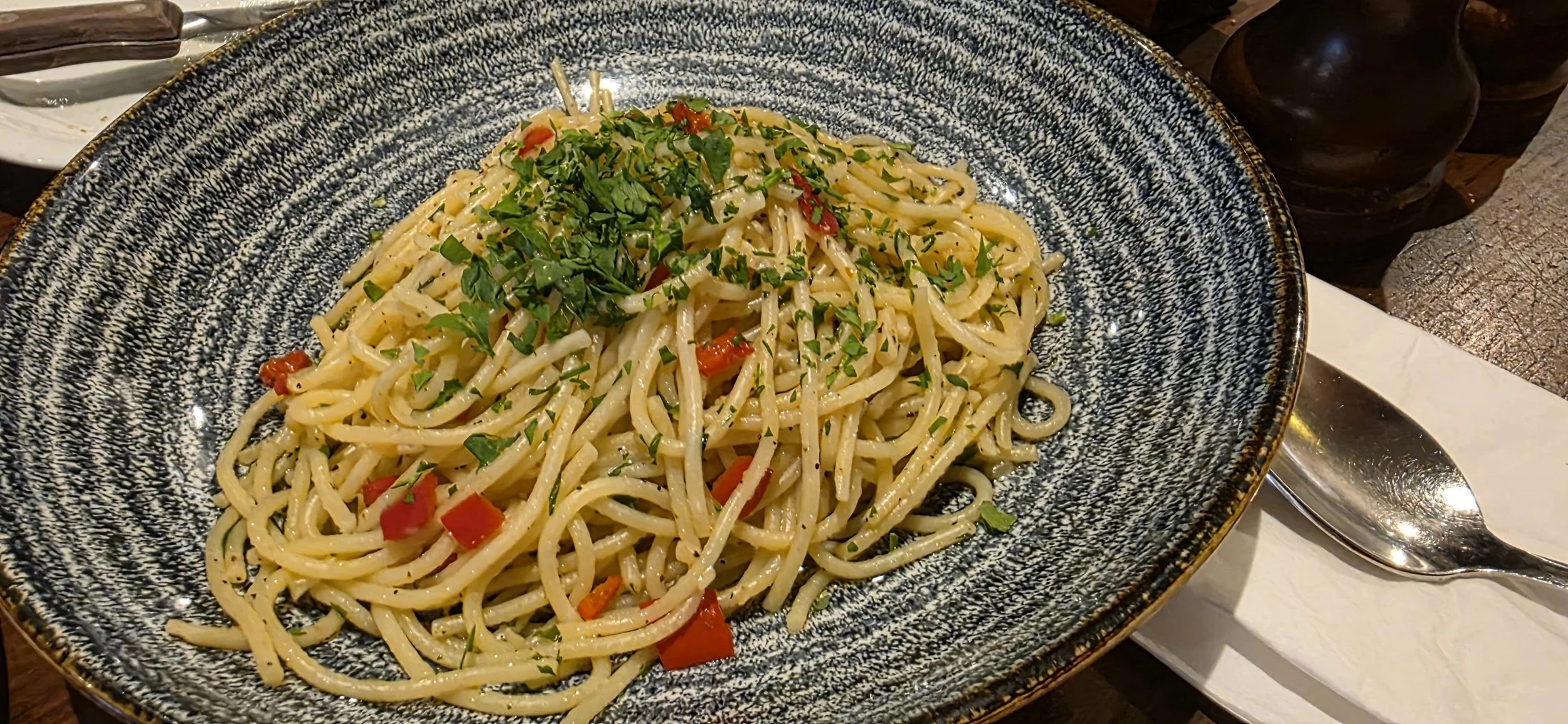 Spaghetti aglio e olio 