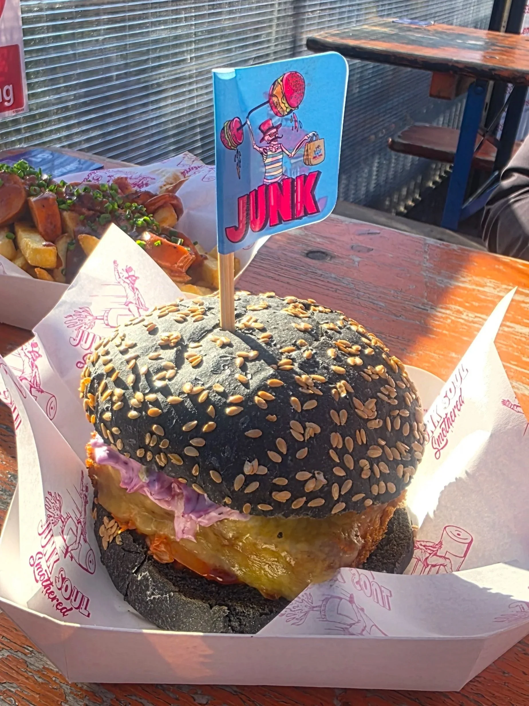 Kimchi Tofu Burger