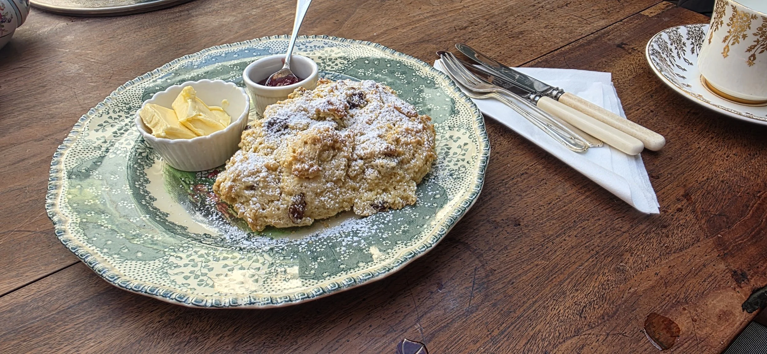 Tea By The Lock - Cheese Scone