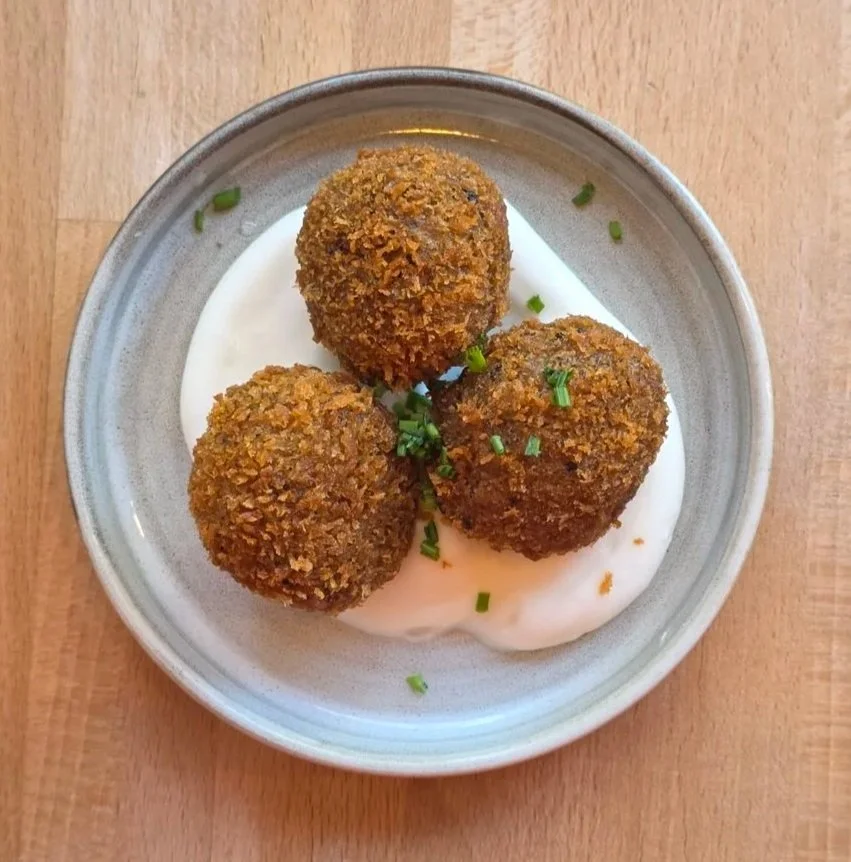 Slow Rise - vegan Truffle Arancini  