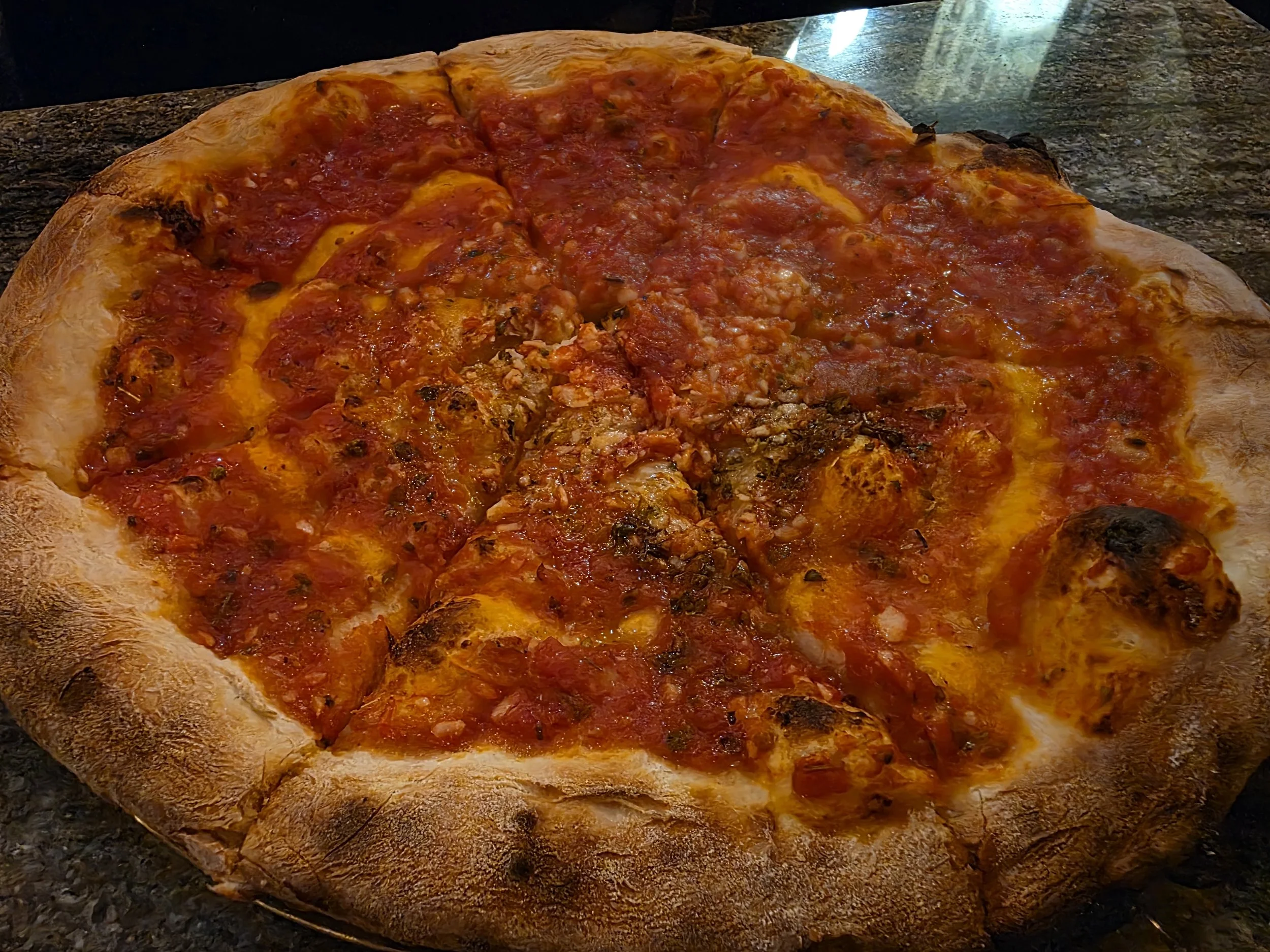 Vegan options at La Porchetta