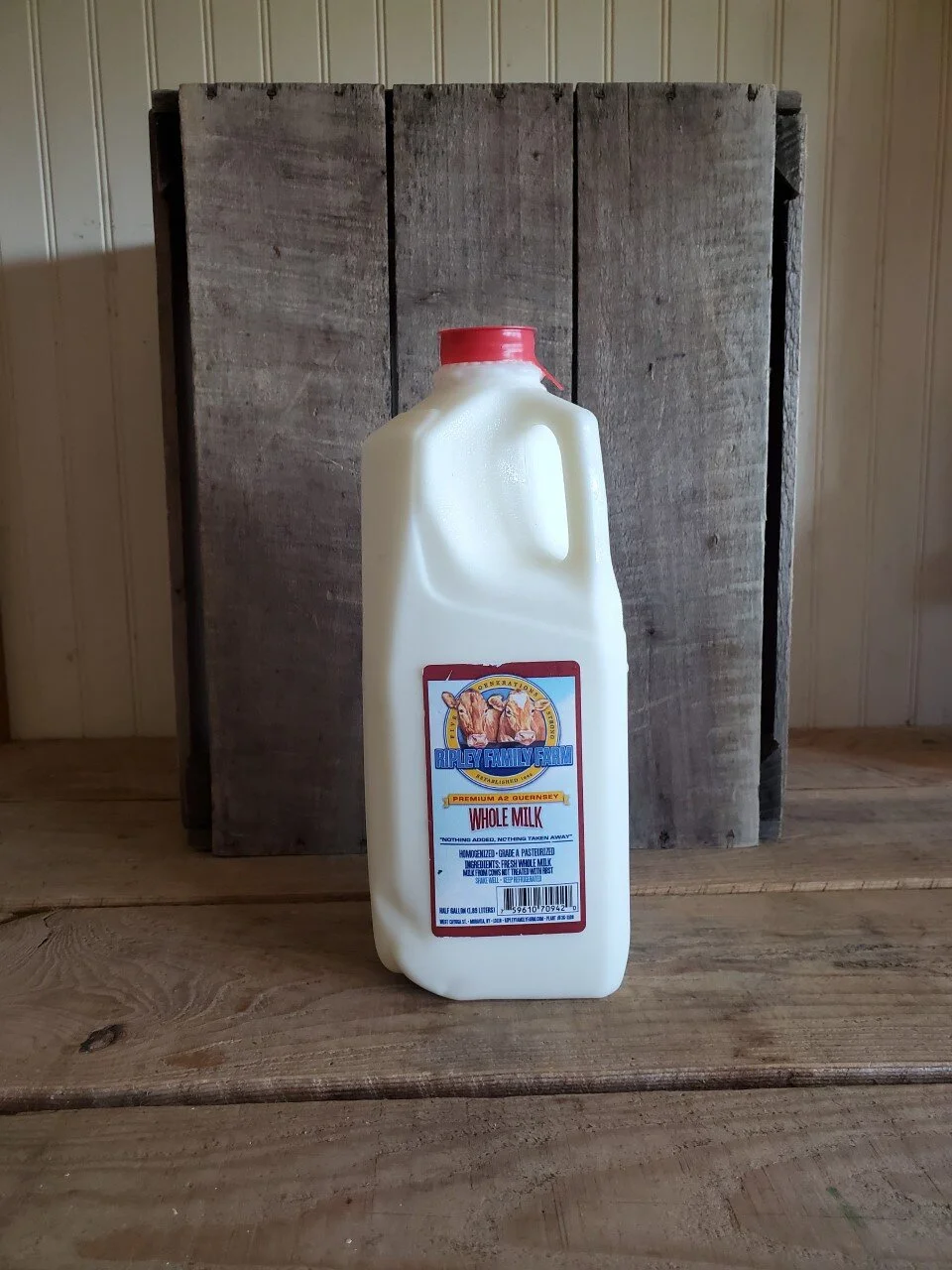 Whole Milk 1 2 Gallon Catskill Cattle Company Whole Milk 1 2 Gallon Catskill Cattle Company