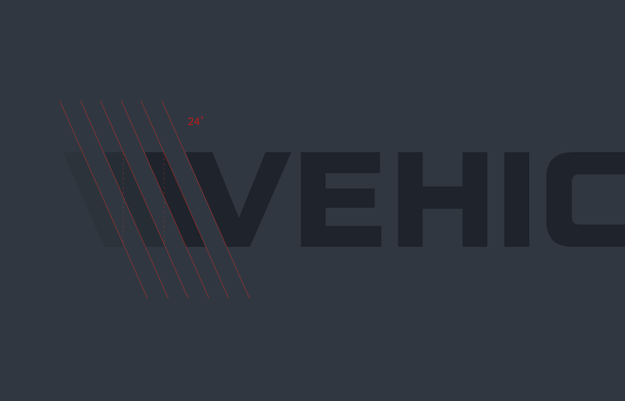 Vehicare logotype construction detail