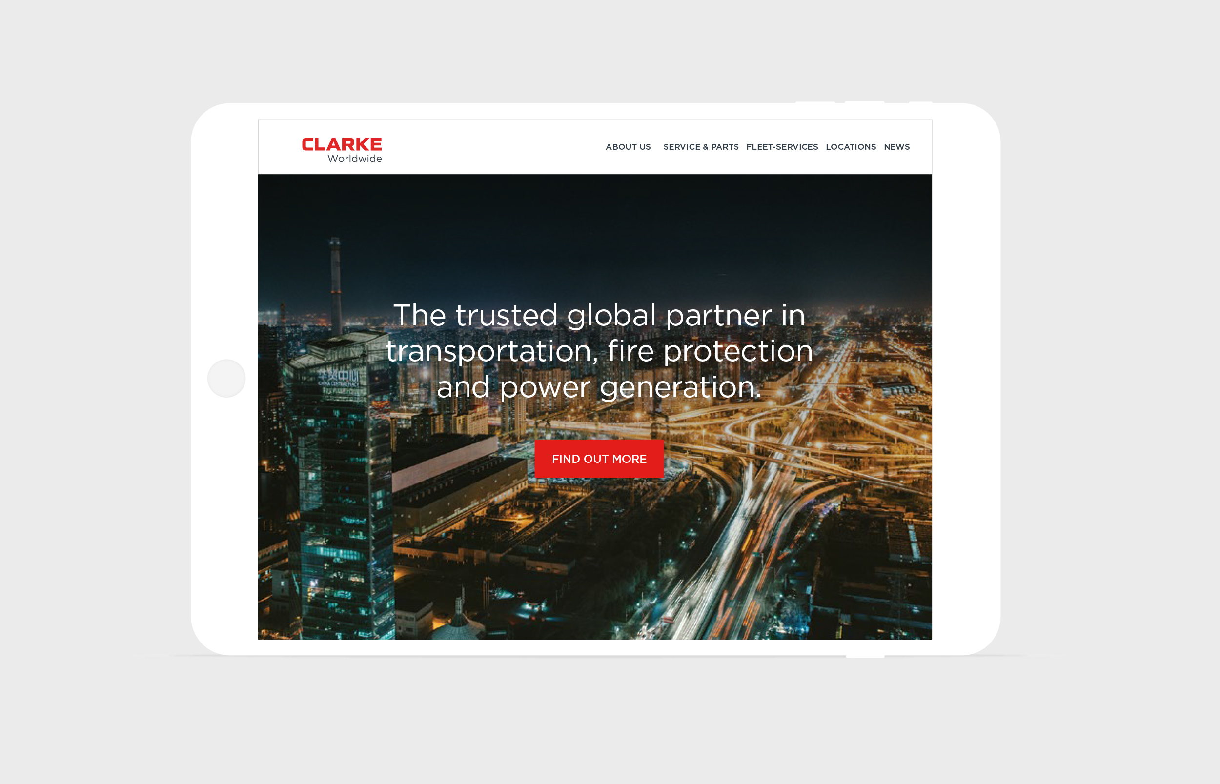 Clarke Worldwide website