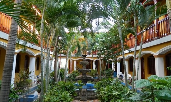 Interior of the Hotel Cocibolca