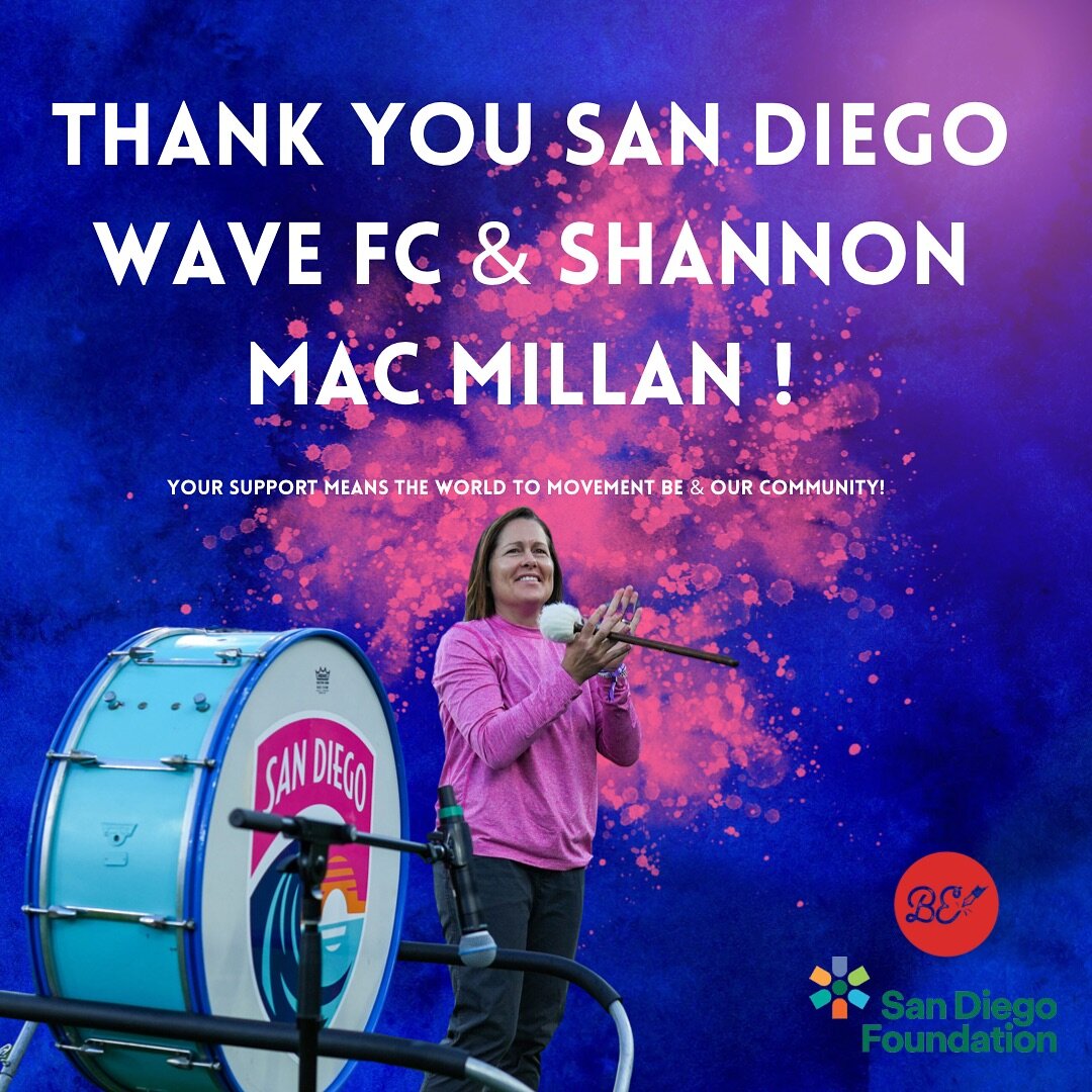 Big thank you to @sandiegowavefc &amp; @sandiegofoundation  for the support and donation towards  our Black Excellence event that will be taking place Saturday February 10th 12pm -3pm! We are so please to have our communities support and we encourage