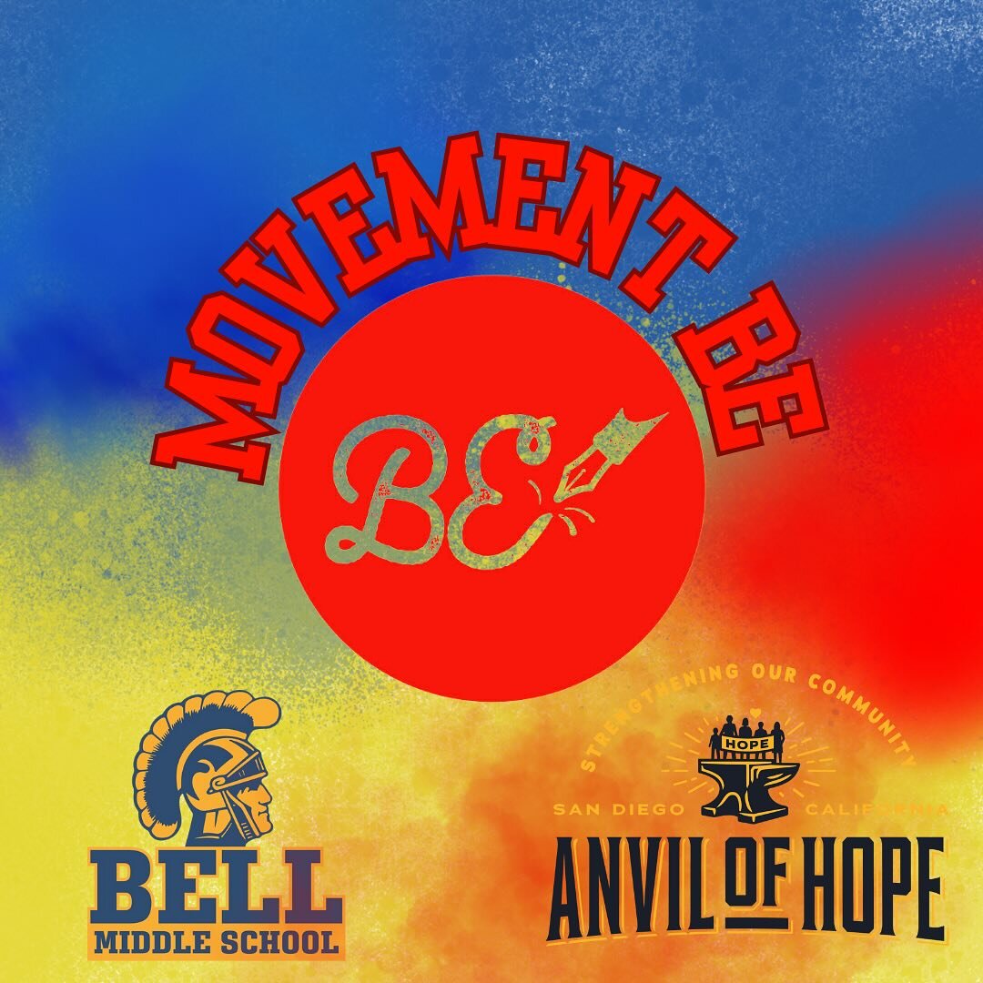 Incredibly excited to announce our collaboration with @anvilofhope a local organization with the shared goal of strengthening our community! 

Movement Be will be Hosting a 10 week poetry and story telling workshop the BE way in collaboration with th