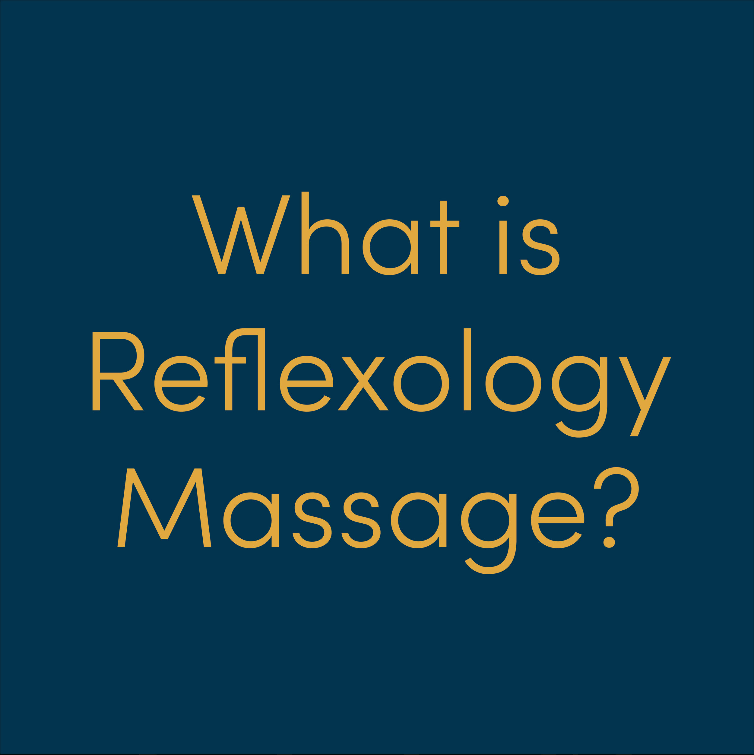 Click me to learn about Reflexology Massage!