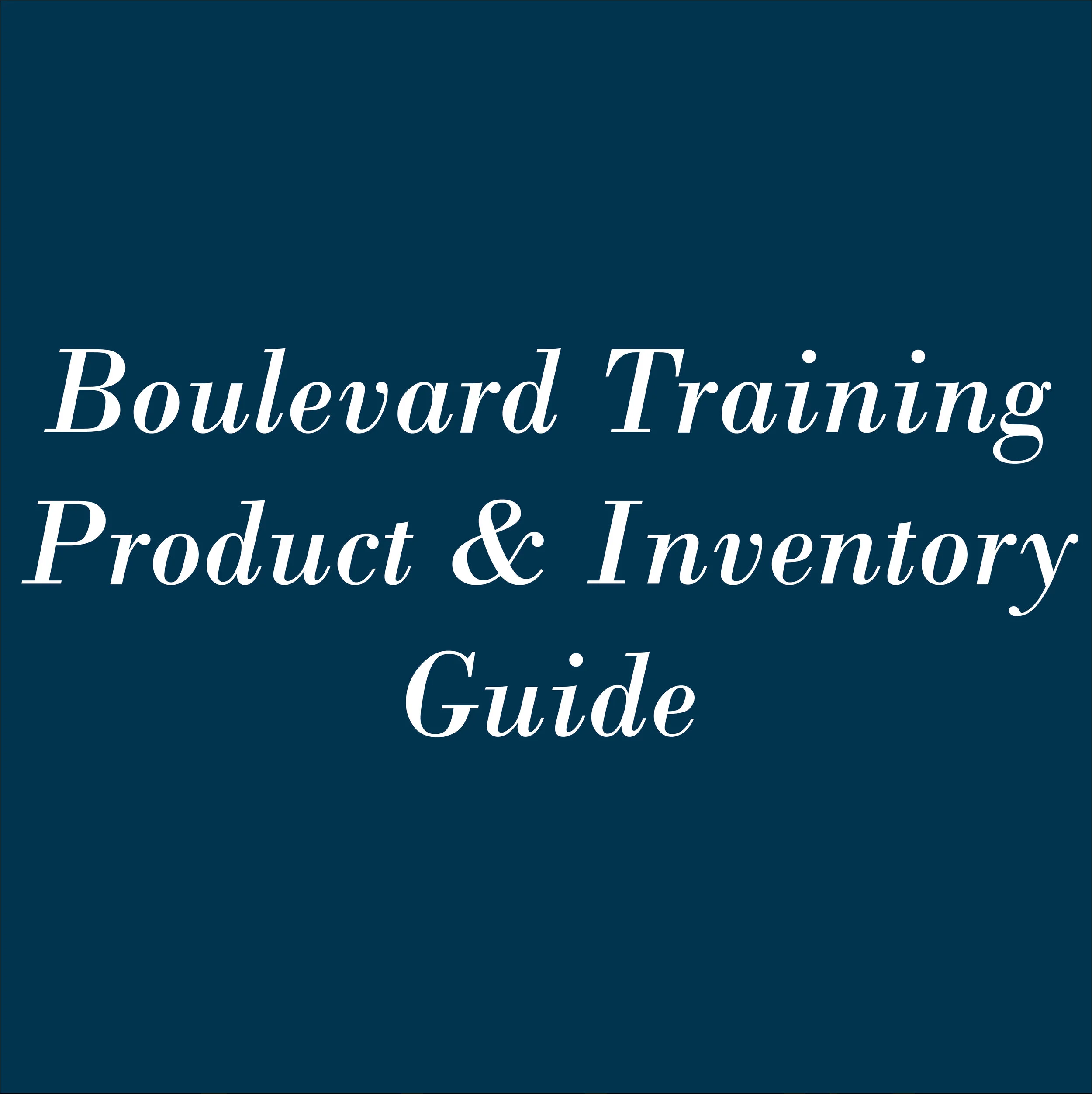 Get a step by step guide on how to add new product, adjusting inventory, deactivating/restoring product and creating a supplier!