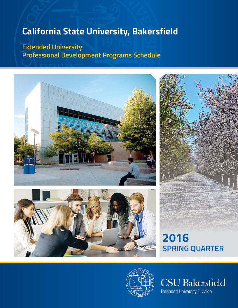 University Spring Schedule of Classes