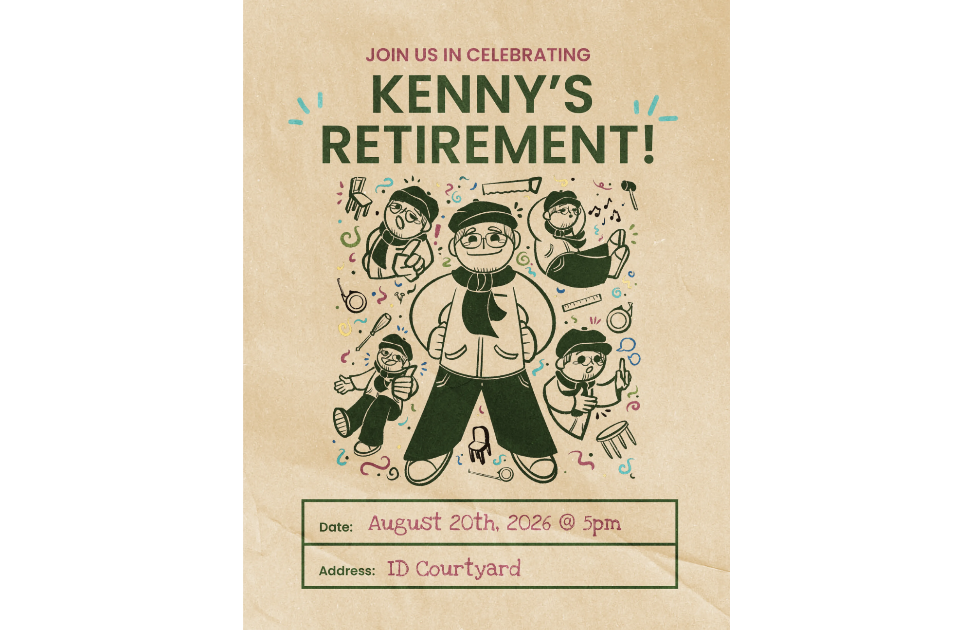 Kenny’s retirement!