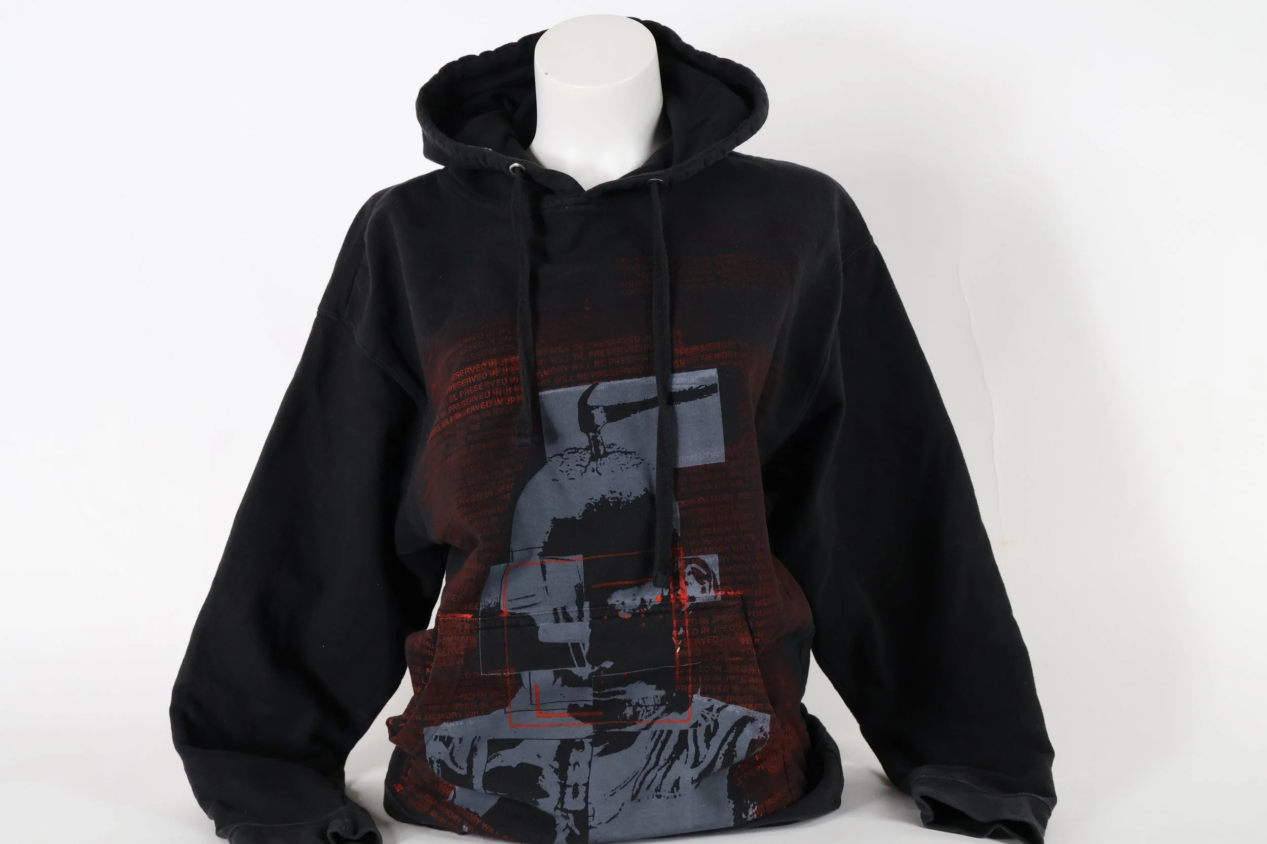 Upcycled Hoodie by Faris Dzafo and Declan MacDonald