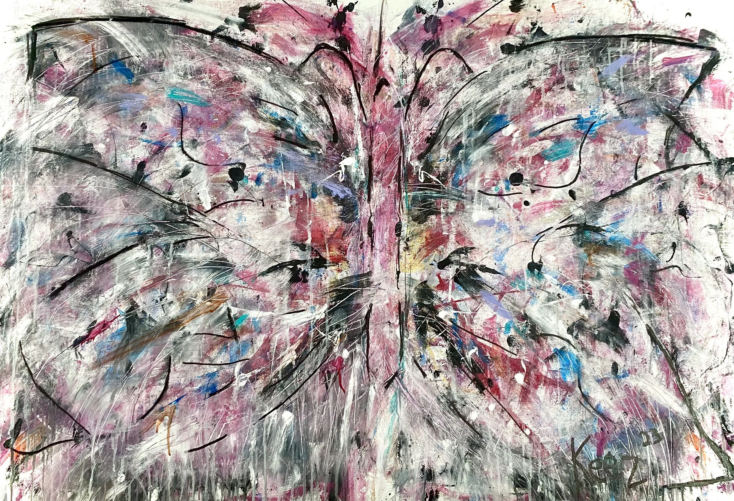  Florence, Mixed Media, 5ft x 3ft 