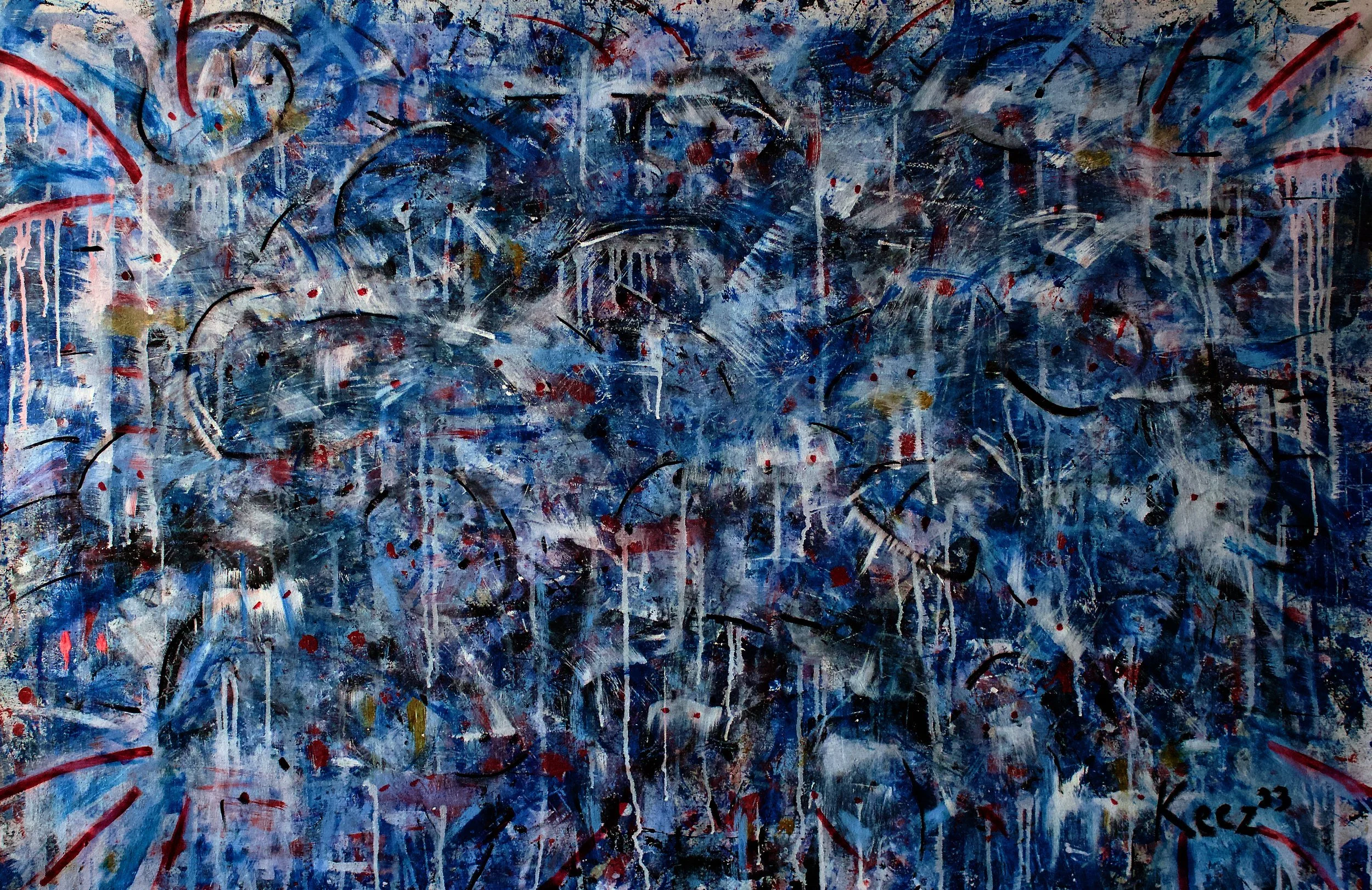  Sine Nomine,  Mixed Media, 5ft x 3ft 