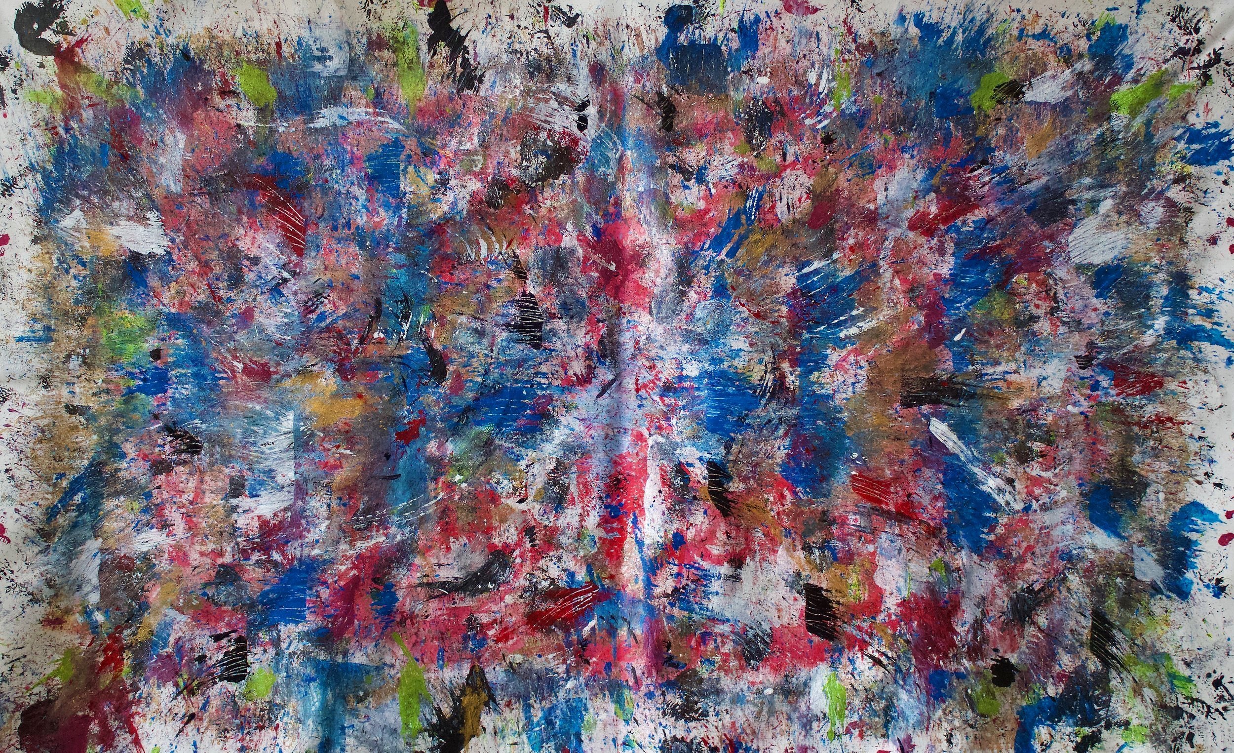  Vetus Amicitia, Acrylic, 5ft x 3ft 