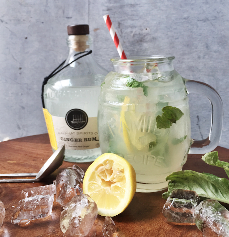 Ginger Basil Lemonade
