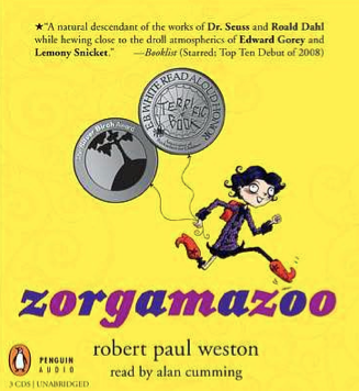 EARPHONES AWARD I won the Audiofile Magazines Earphones Award for reading Zoorgamazoo! 
