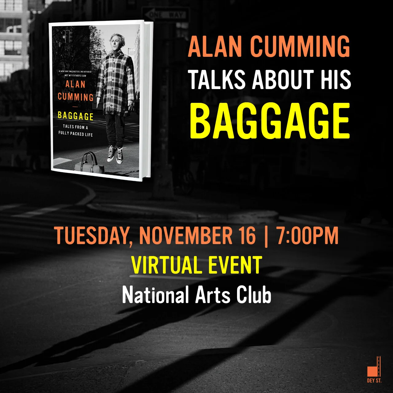 Alan Cumming Talks About His Baggage
