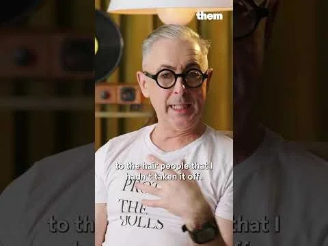 Alan Cumming wore fake chest hair for Spice World