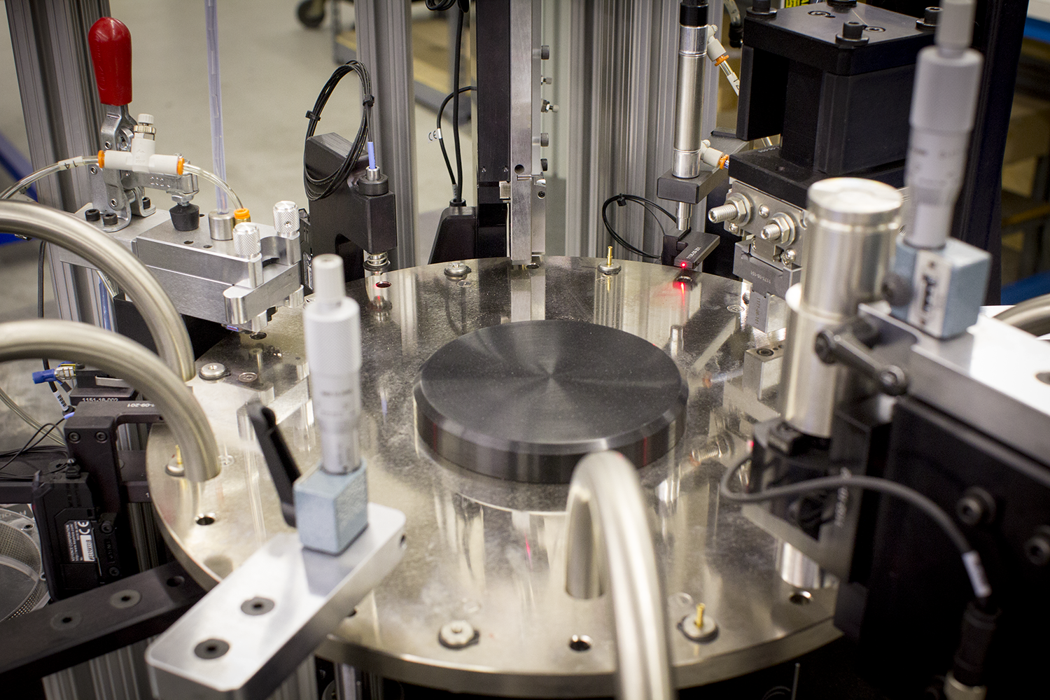 Semi-automated operator work cells