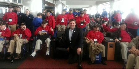 A chance meeting with some of our National Treasures