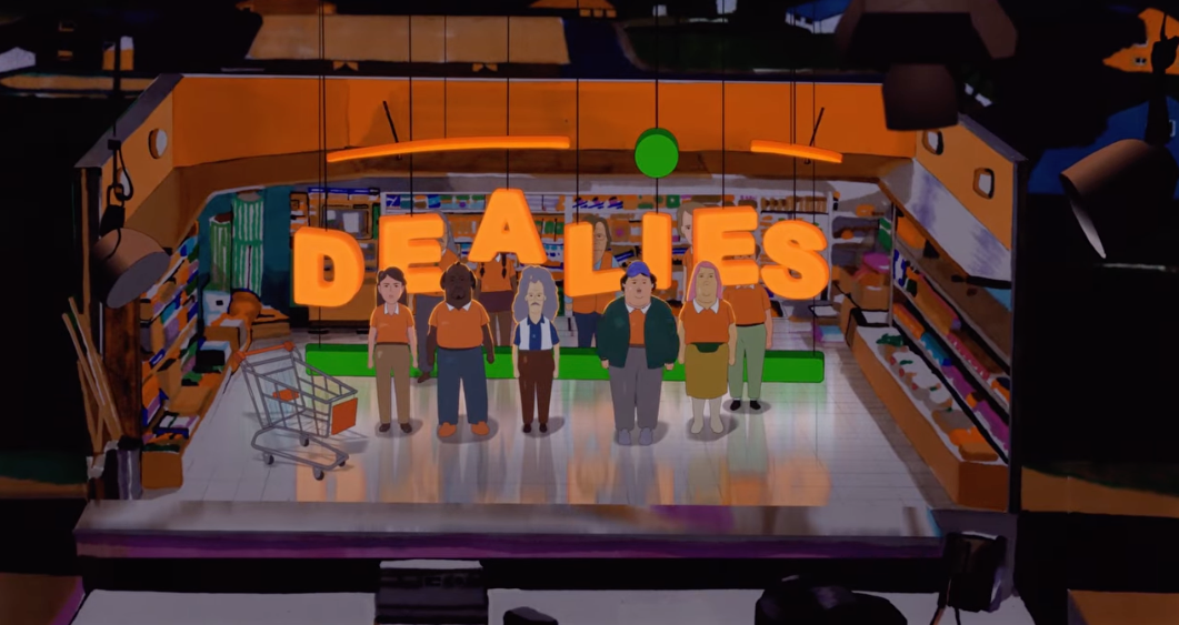 Dealies opening titles © Netflix / Green Street Pictures