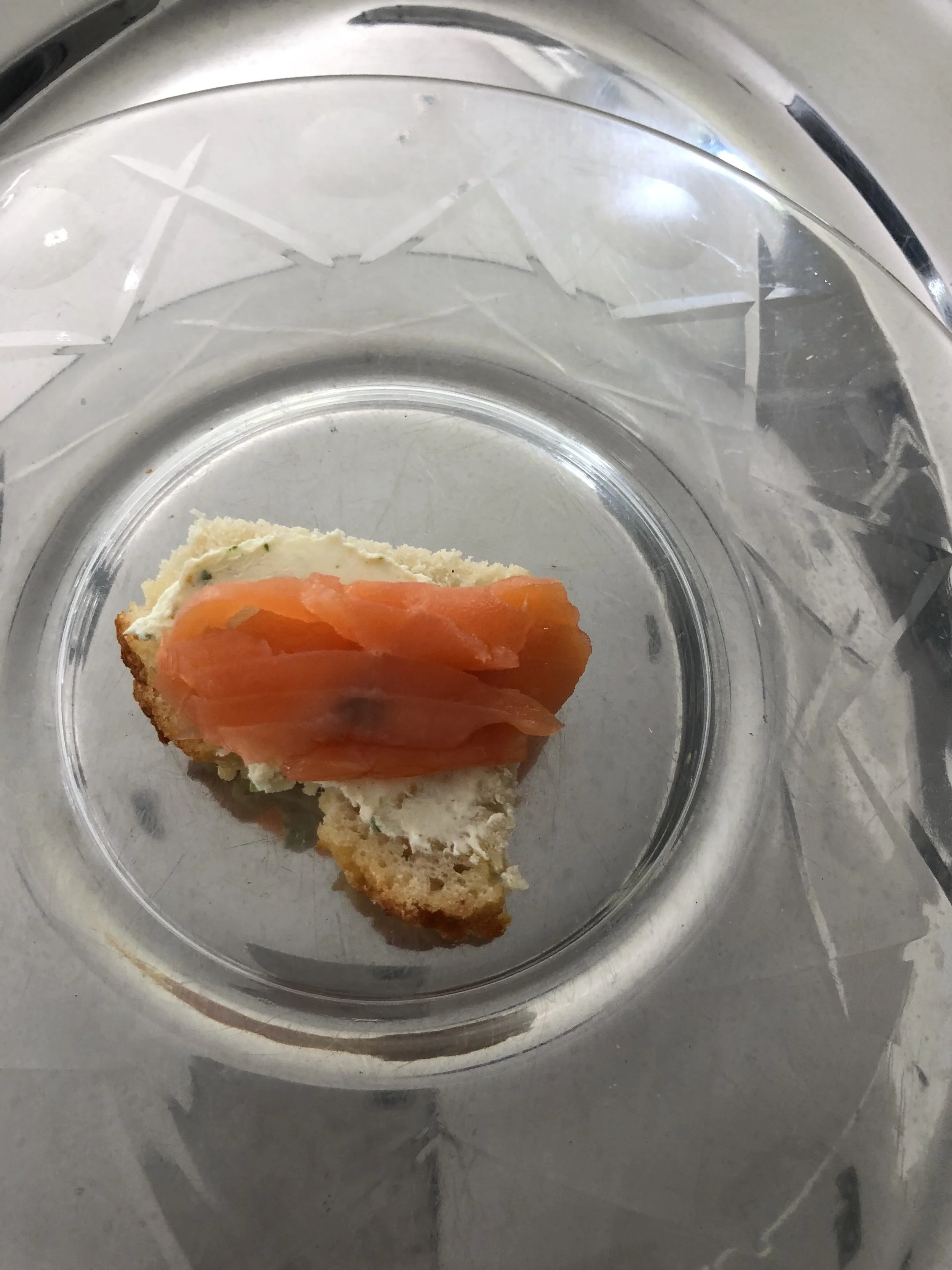 Garlic Herb Cream Cheese &amp; Smoked Salmon Bites