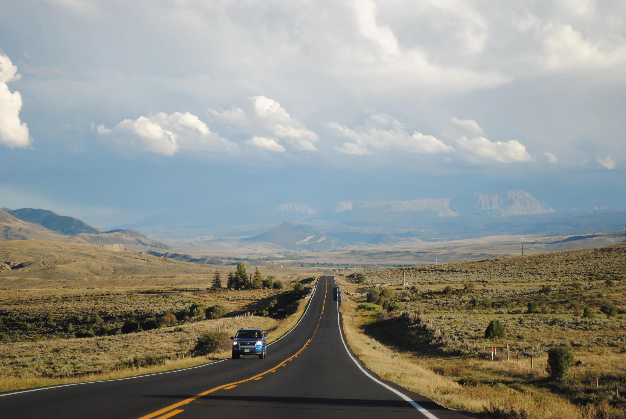 Approaching the Rocky Mountains, CO