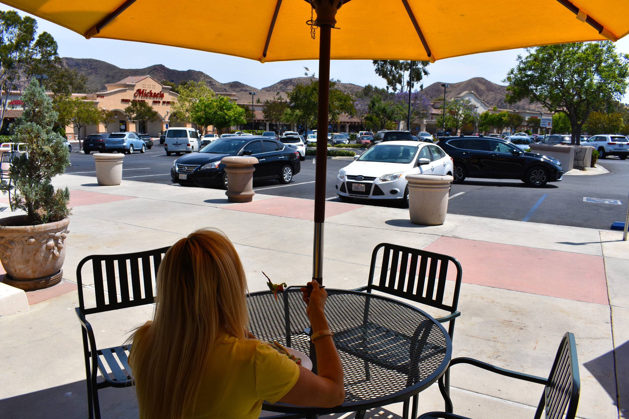 Outdoor patio.