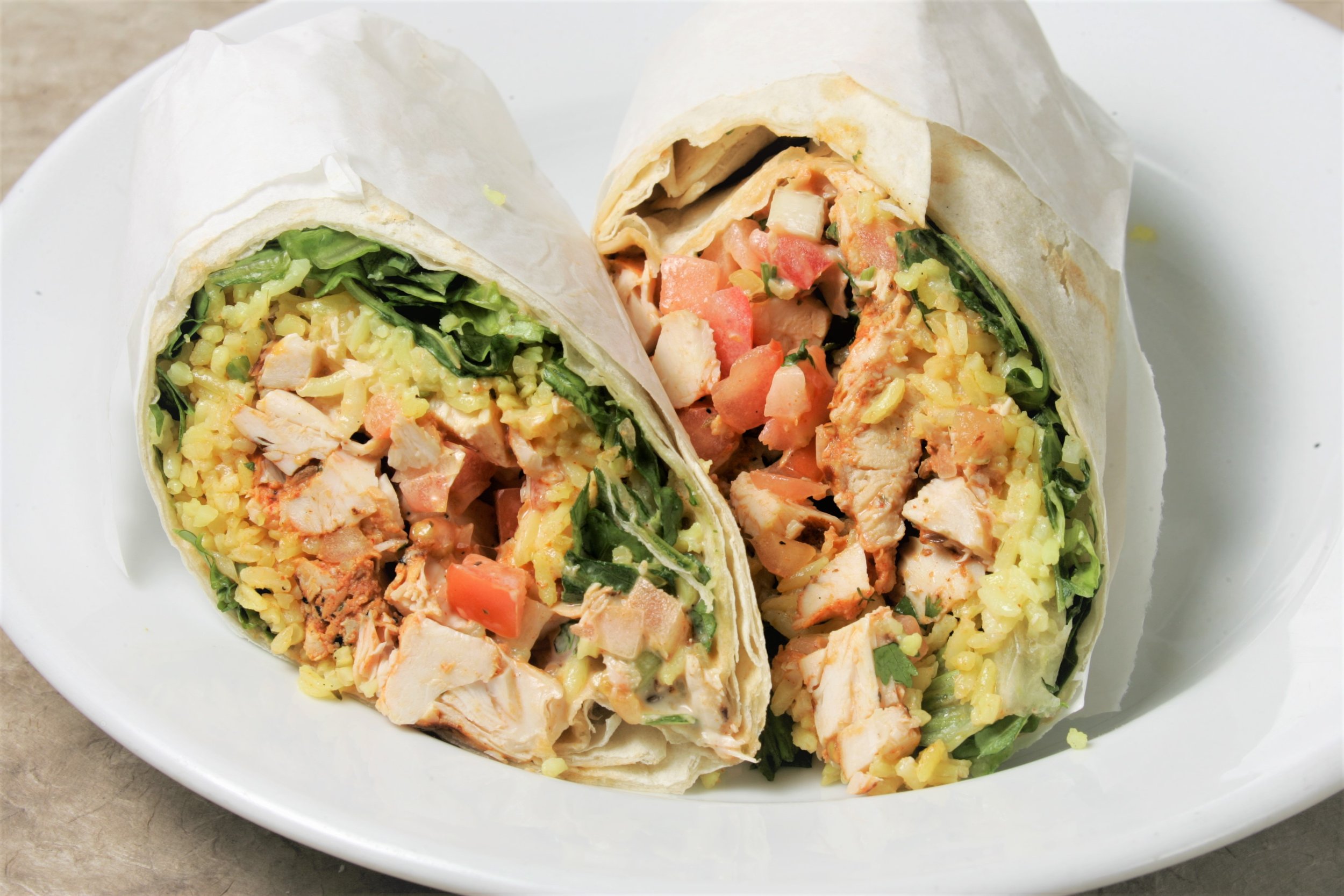 Chicken Party Wrap.