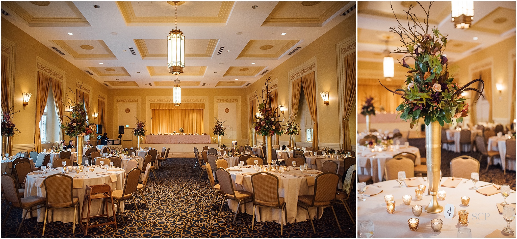 Classic Paxton Ballroom Wedding Omaha Erin Campbell Scarlett