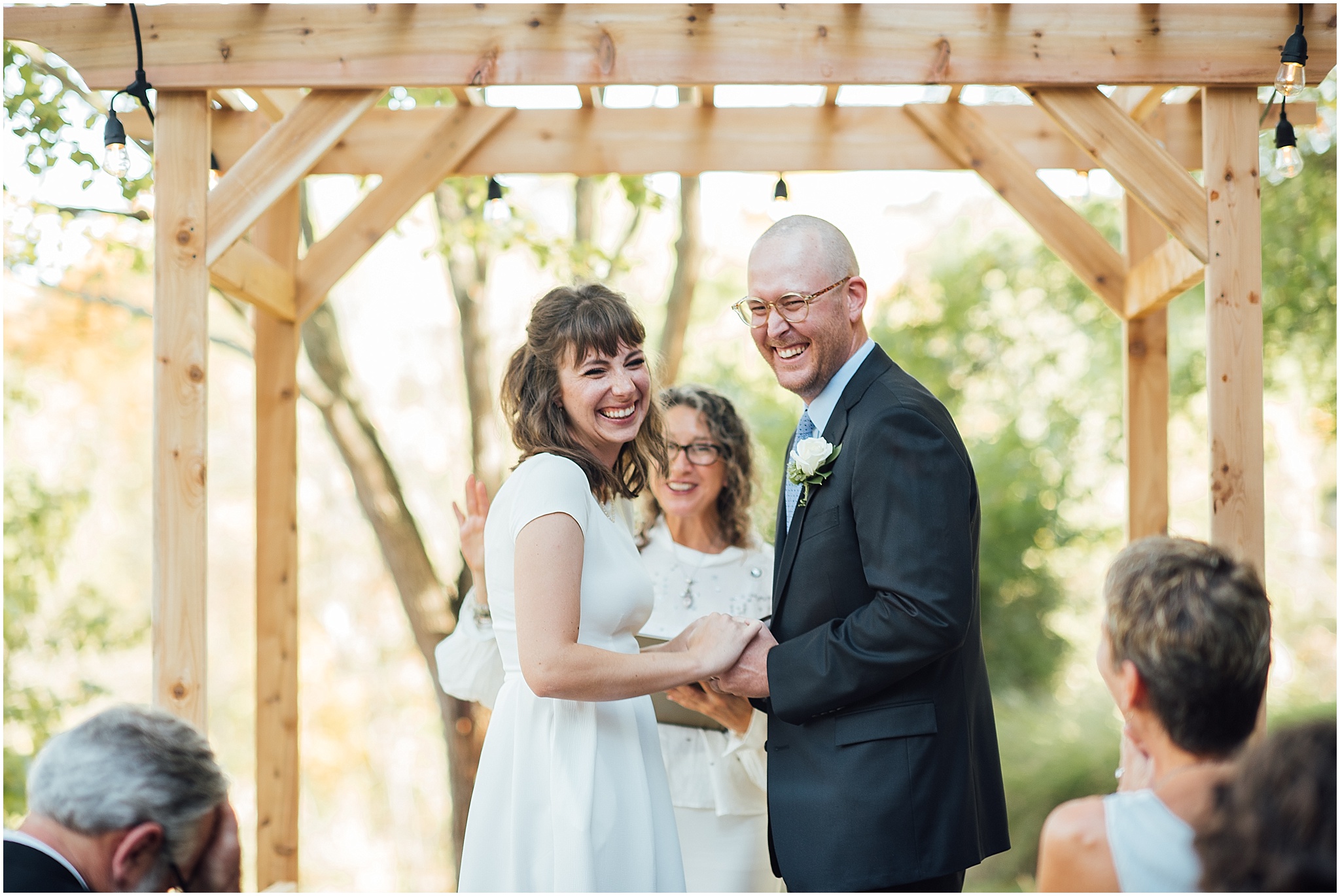 St. Louis Wedding Photographer, backyard wedding
