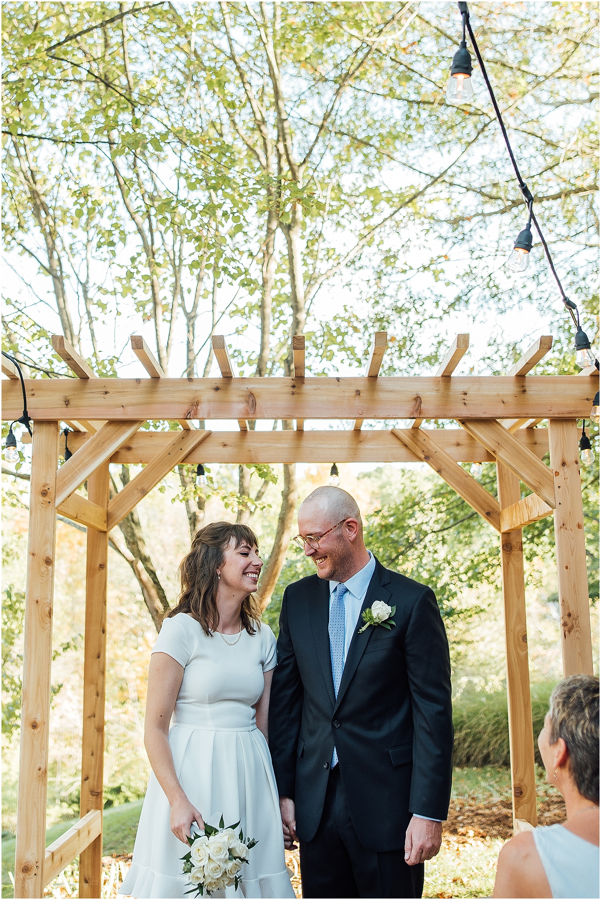 St. Louis Wedding Photographer, backyard wedding