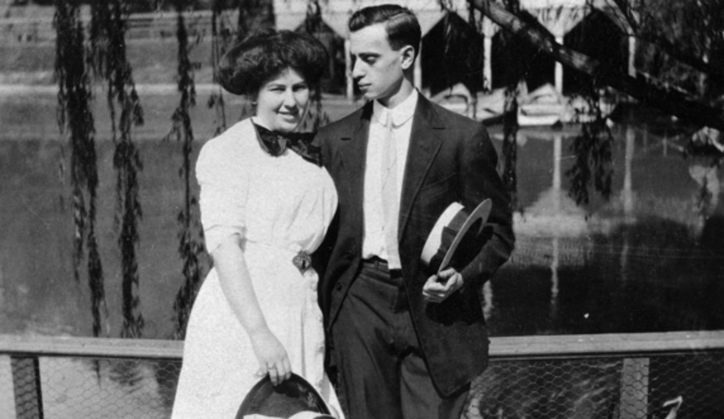  Sam’s friend, Leo Frank, and Leo’s love, Lucille (Photo courtesy of the Cuba Family Archives for Southern Jewish History at the Breman Museum) 