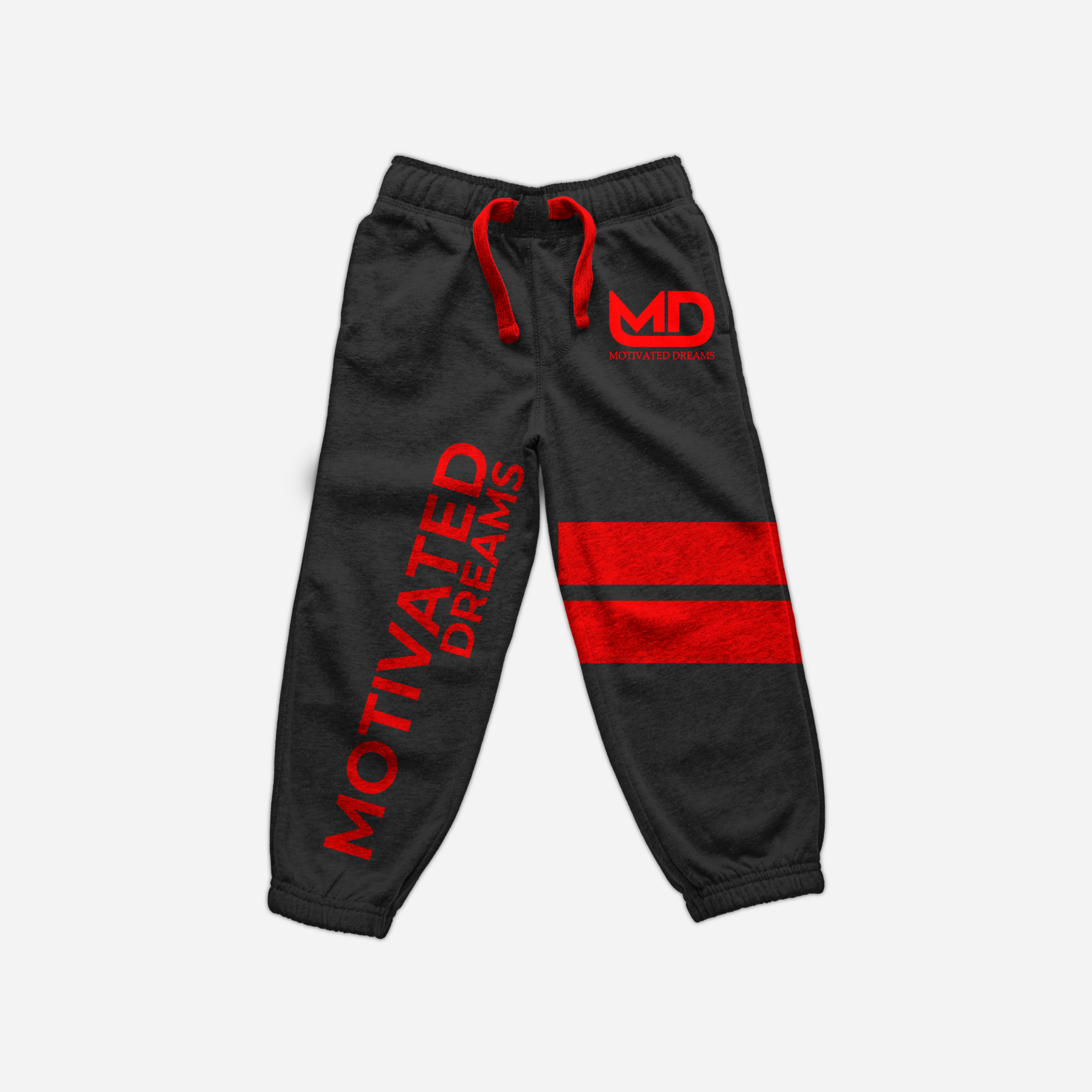 MD Black Sweatpant Red Logo.png