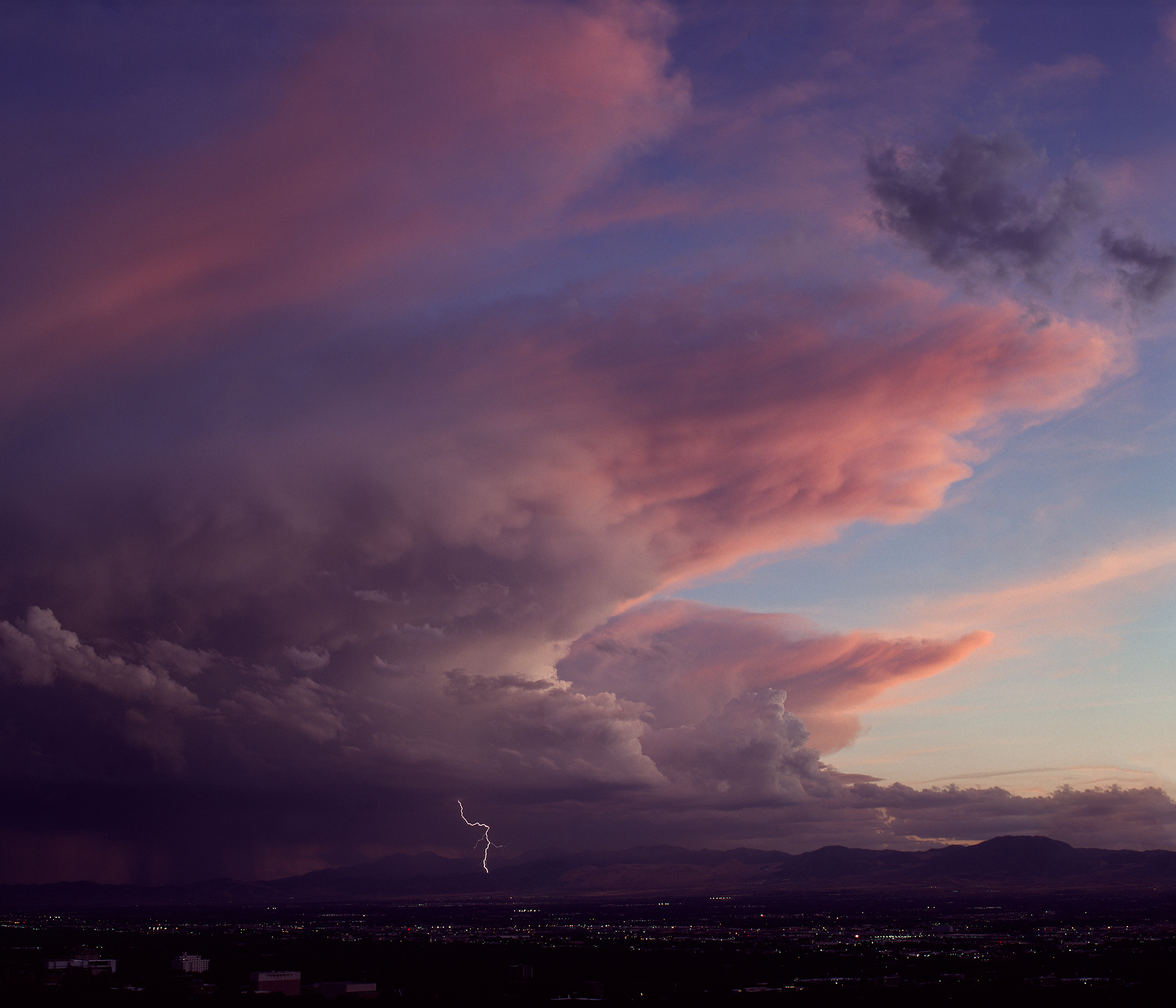 Evening Thunderstorm, Salt Lake City (2014)