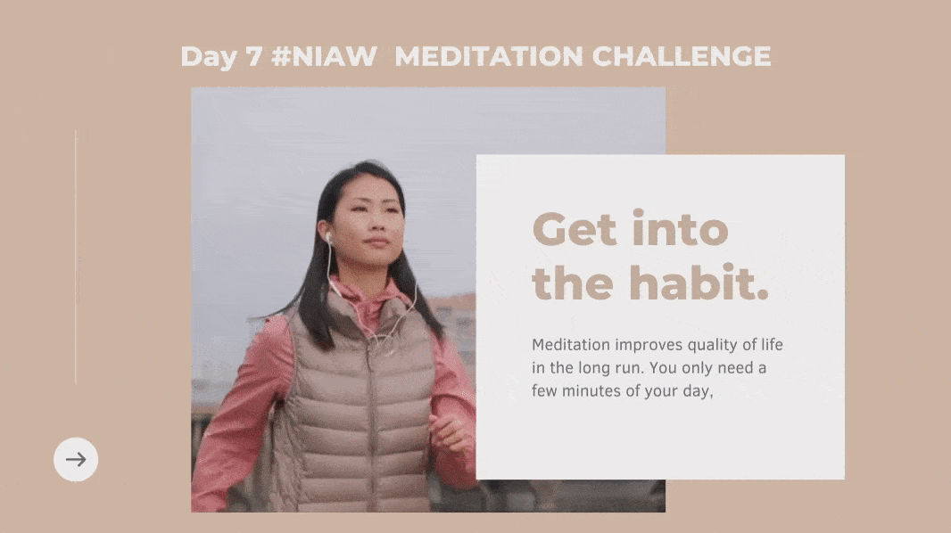 EPISODE 96 | DAY 7 #NIAW MEDITATION CHALLENGE | Developing a Practice You Will Stick With