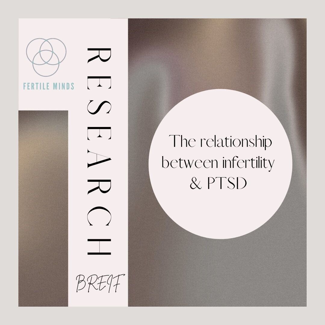 Let's talk about one of the side effects of infertility.⁣
⁣
PTSD and infertility has been formally researched, and here's what the experts have to say:⁣
⁣
⬜ Women who undergo fertility treatments may find the situation so distressing that they develo