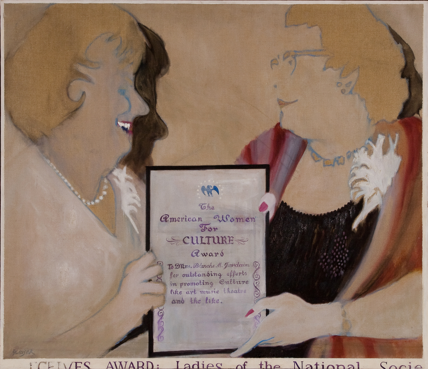 Receives Award