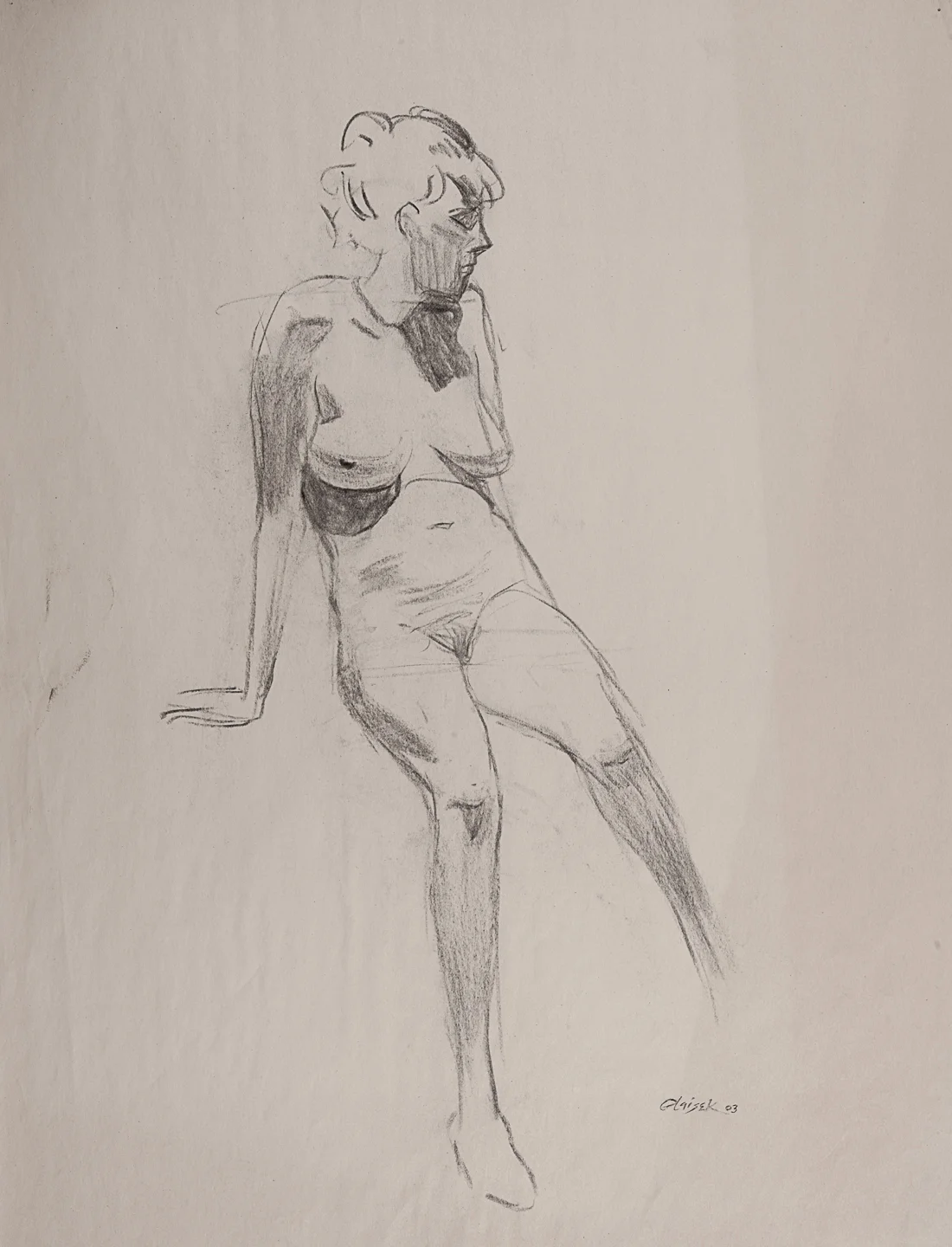 05 Seated Female Nude