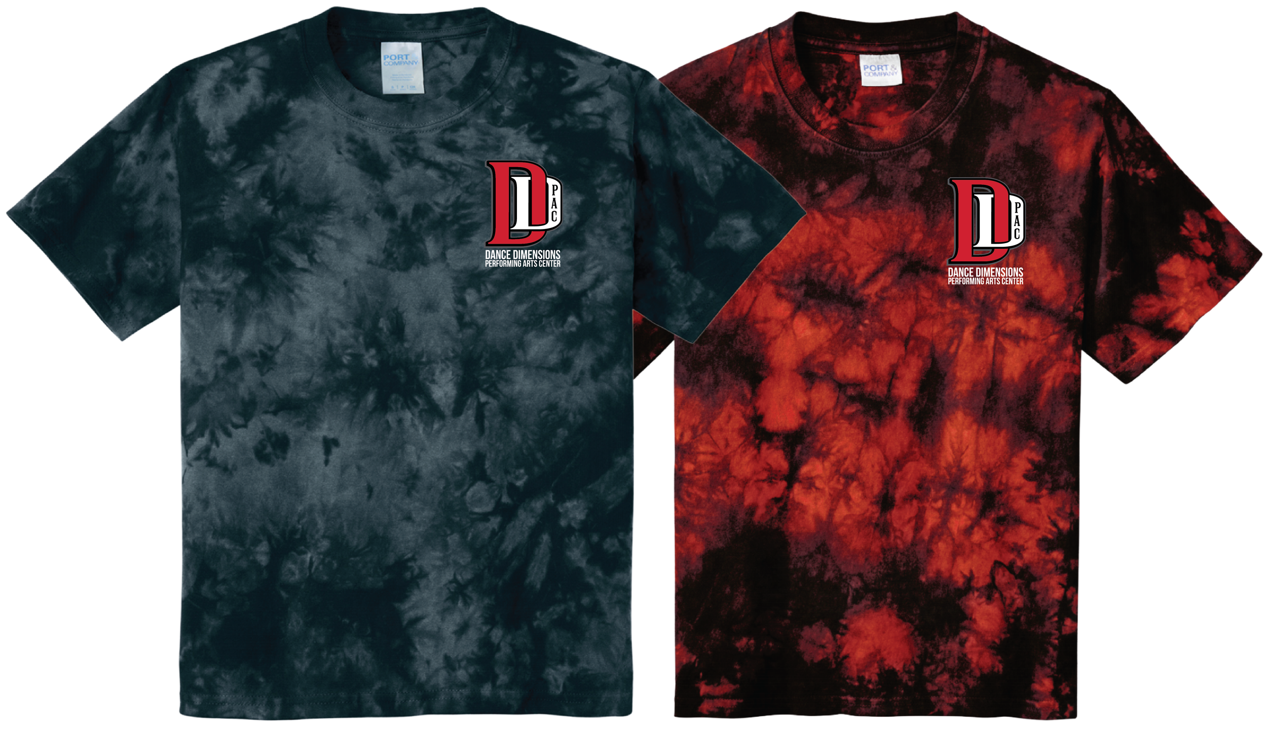 Youth Tie-Dye Tee - DD Logo