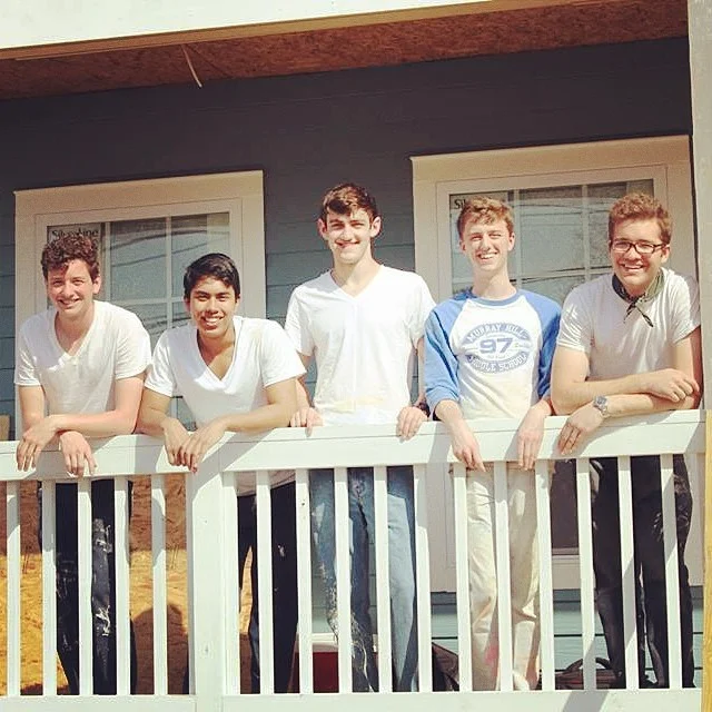 Suite 613 builds (most of) a house. #habitatforhumanity #springbreak #neworleans