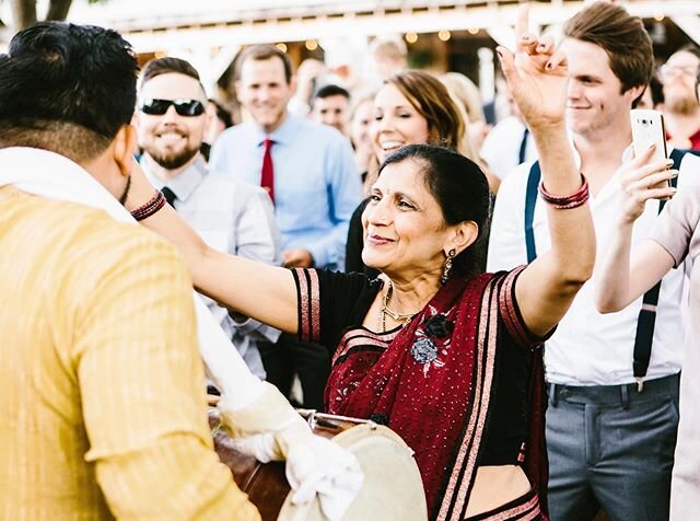 Playing the Dhol at our own wedding reception and dancing with my mom is one of my favorite memories. I&rsquo;m grateful for all of the amazing women and mothers in my life. Happy Mother&rsquo;s Day, everyone! ❤️, Vinay