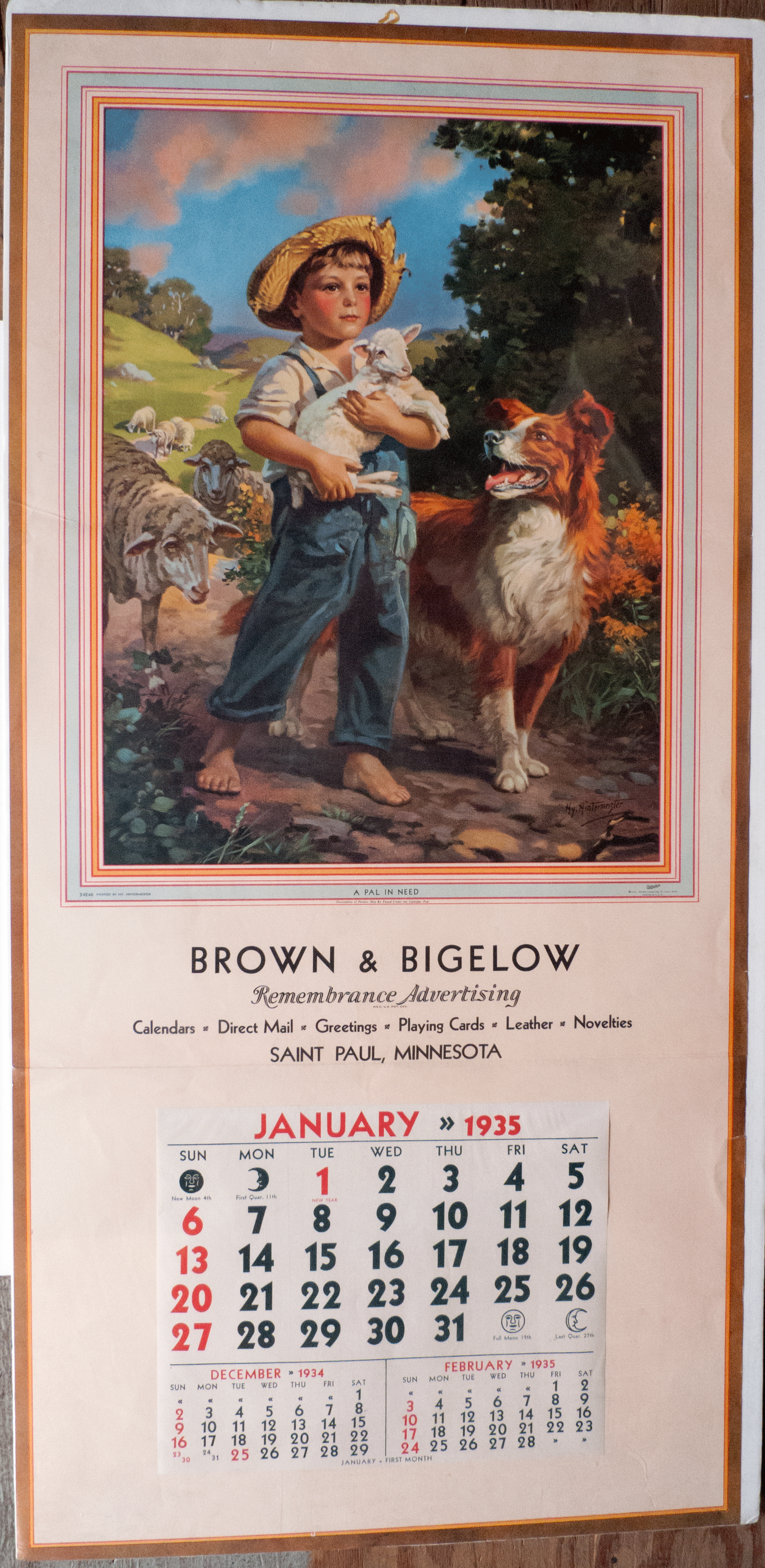 Calendar-Brown-Bigelow-Boy_Lamb.gif