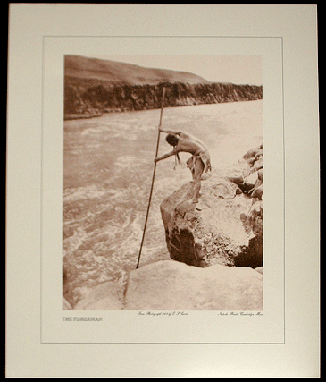Large Edward Curtis American Indian Photo - Printed ca1973. ( 5 )
