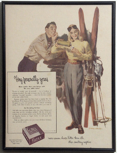 Kotex skiers #4482