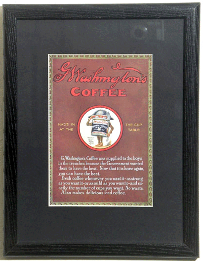 G Washington coffee #4353