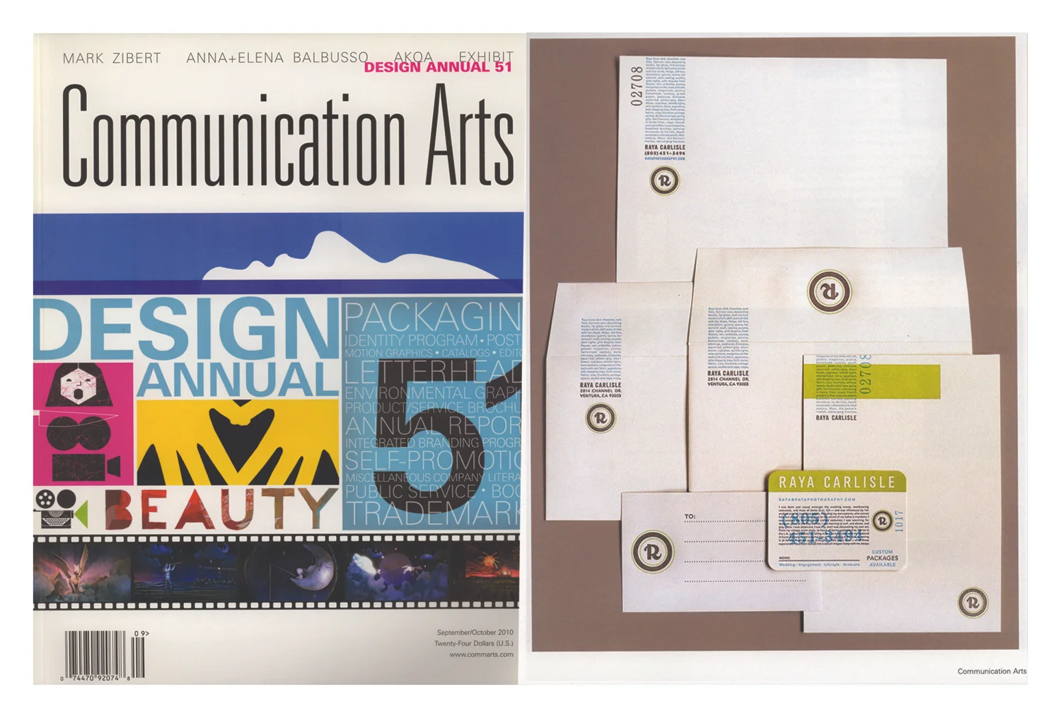 Winner: letterhead | ComArts Design Annual 51