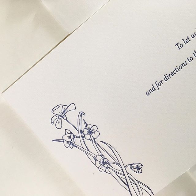 Details, details. Floral drawing by the bride.

#printmaking #weddinginvitations #letterpress #dailydoseofpaper #smpweddings #marthastewartweddings #californiawedding #calabasaswedding #austinbride #vertallee